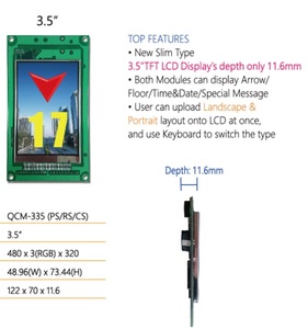 CANOPEN for 3.5INCHES TFT Lcd Display for <b>Elevator</b> - Product Image 3