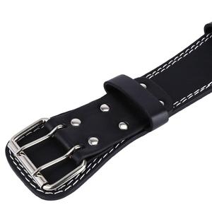 Lufasi — ceinture de soutien en cuir pour musculation, sangle de gymnastique et d'entraînement de Fitness, 6 pouces - Product Image 3