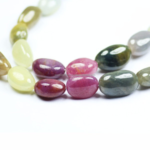Multi-Color Stone <b>Loose</b> <b>Beads</b> Smooth Polished Oval Tumble <b>Beads</b> Coszcalt Exports HYG02150SDE - Product Image 2