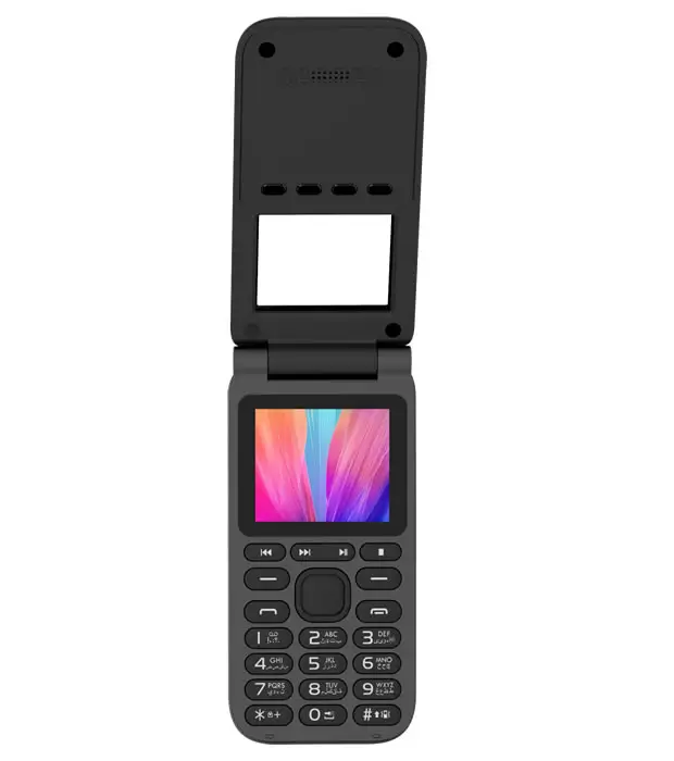 Dual sim 1 שנה אחריות לייצור ערך עבור <span class=keywords><strong>כסף</strong></span> זול מחיר flip עיצוב טלפון סלולרי נייד טלפון ארוך סוללה ארוך stand-CS4