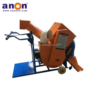ANON corn wheat rice grain paddy collecting and bagging machine for sale in India