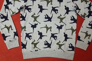 Bangladesh Stock Lot/expédition annuler/surplus 100% qualité d'exportation garçons matériel mixte imprimé partout sweat-shirt saison d'hiver - Product Image 3