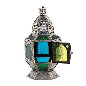 Bougeoir en lavabo Style marocain, lanterne de bougie, pièces de centre de table de mariage, lanterne de luxe suspendue - Product Image 1