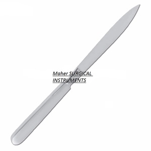 Virchow Autopsy <strong>Knife</strong> / Diagnostic, Anaesthesia, Scalpels &amp; Knifes/ <strong>CARTILAGE</strong> <strong>KNIfE</strong>/ Virchow WALB STAINLESS STEEL HIGH QUALITY