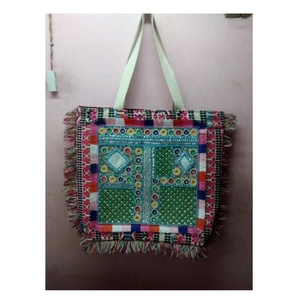 Indian Modern Bohemian Summer Embroidery Designer Handmade <b>Beaded</b> Messenger Bags Light Weight <b>Large</b> Capacity Women Evening Bags - Product Image 1