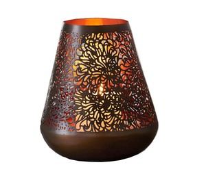 Porte-bougie décoratif en fer forgé - Décoration artisanale pour la maison avec tailles personnalisables - Product Image 1