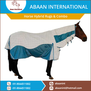 Tapis d'été hybride cheval avec tissu en maille respirant | Tapis d'été léger pour chevaux - Product Image 3