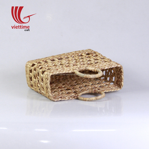 Sac à main en paille de Vietnam, sac de jacinthe à l'eau - Product Image 3