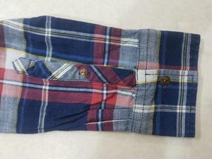 เสื้อเชิ้ตผ้าสักหลาดแบบบางสำหรับผู้ชาย2018ผ้าคอตตอนลำลองสำหรับฤดูใบไม้ผลิเสื้อผ้าสไตล์บังคลาเทศสต็อก/การจัดส่งยกเลิก/เกินดุล - Product Image 4