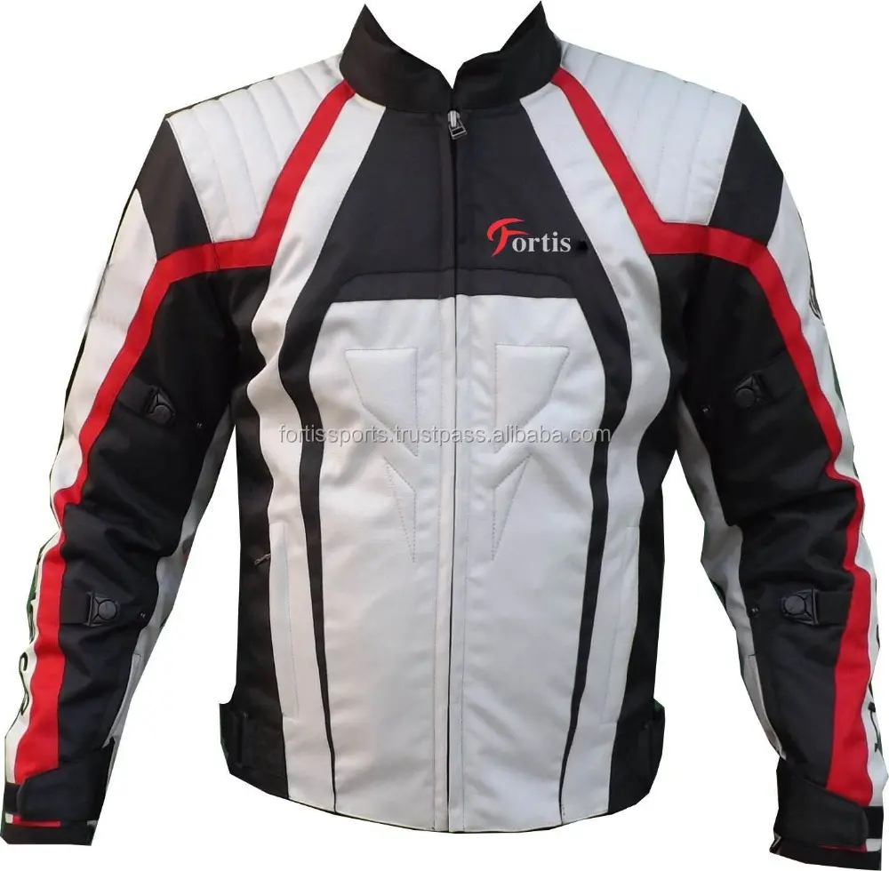 Short jacket motorcycle cordura jackets for man