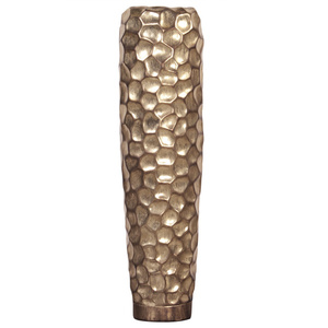 Tell Fancy New Design Decorative Luxury <b>Flower</b> Display <b>Vase</b> Standard Decorating <b>Flower</b> <b>Vase</b> Modern Hammered Pots For <b>Flower</b> - Product Image 1