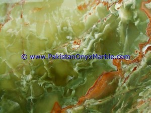 Carreaux de dalle d'onyx vert foncé/vert multi taille standard sol en marbre poli coupe croisée techniques naturelles cuisine salle de bain - Product Image 2