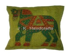 Beautiful Ethnic Designer Handmade Embroidered Pattern Knitted <b>Cushion</b> <b>Cover</b> Wholesale Pillow & <b>Cushion</b> Cases - Product Image 1