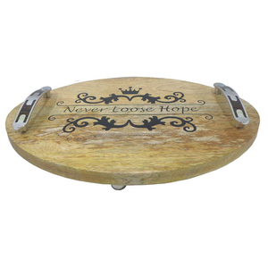 Bandeja rectangular de madera para servir con mango de ágata y cuenco, vajilla para el hogar y el hotel, ensaladera de madera, artículo de vajilla para boda - Product Image 6