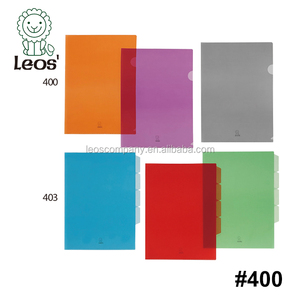 Văn Phòng TrườNg tái sử dụng A4 Kích thước nhựa tập tin <span class=keywords><strong>l</strong></span>-hình dạng thư mục tập tin PP nhựa thư mục tập tin cho trẻ em - Product Image 3