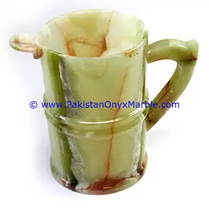 Manufactures, wholesalers and exporters of onyx glasses and onyx water sets jugs and mugs