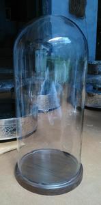 โดมแก้วพร้อมฐานสีขาวสำหรับตกแต่งบ้าน - Product Image 3