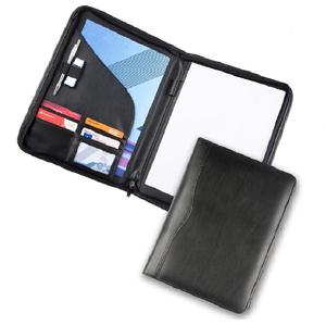 Executive <b>Leather</b> Portfolio <b>Folder</b> Business Organizer for Meetings, Interviews & <b>Documents</b> expandable file <b>folders</b> manufacturer - Product Image 1