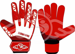 Fingersave protección profesional guantes de portero/portero guantes/super suave alemán de látex guantes de portero - Product Image 4