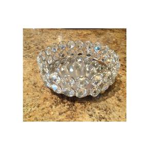 Bougeoir en fer avec cristal suspendu en verre fait d'aluminium de haute qualité pour la décoration de bureau à domicile et de mariage - Product Image 6