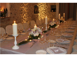 Candelabros cónicos metálicos brillantes para el hogar y la boda Decoración de mesa Candelabros de metal Centros de mesa de boda - Product Image 2
