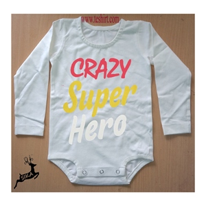 custom design Newborn organic cotton un dyed natural color Romper bodysuit Wholesale organic cotton romper tirupur online sale - Product Image 1
