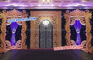 Panel Decorativo para Bodas Indias, Hermoso Panel Tallado, Decoración para Escenario de Boda, Decoración para Eventos en Carolina del Sur - Product Image 3