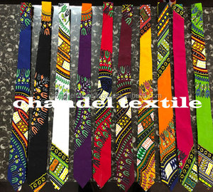 Corbata de Algodón con Estampado Africano Dashiki para Hombre, Corbata de Tela Encerada con Estampado Africano, Corbata y Estampado Dashiki - Product Image 6