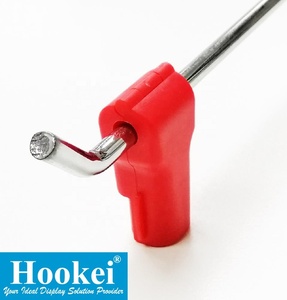 Bulk Wholesale Iron Slatwall <b>Hooks</b> Factory Price Electroplating Metal Display Pegs for Shopfitting - Product Image 1