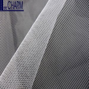 LCSH507 Taiwan 20D 14gsm Quality Light Nylon <b>Wedding</b> Bridal Veil Tulle Fabric - Product Image 2