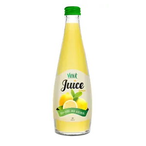 330ml bottiglia di Vetro Puro e Naturale di limone fresco prezzo Succo di frutta all'ingrosso