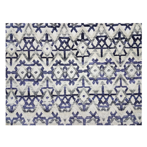 Alfombras de lana anudadas a mano de diseñador moderno Alfombra de seda bordada personalizada para sala de estar Dormitorio a precio barato - Product Image 1