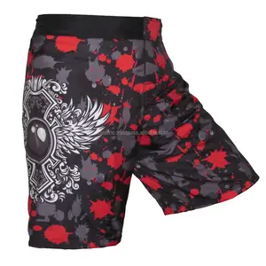Sublimated MMA Fight Shorts High Quality Professional Fight Sports Mma Shorts Sports Four-way Stretch Sublimation MMA Shorts