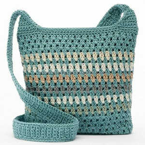 À la mode Coton Sacs Fourre-Tout Dames Sacs À Main À La Main Crochet Sacs - Product Image 1