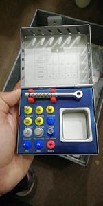 Kit extenseur d'os dentaire Sinus Lift avec disques de scie Instruments d'implant chirurgical manuel en acier inoxydable japonais - Product Image 6