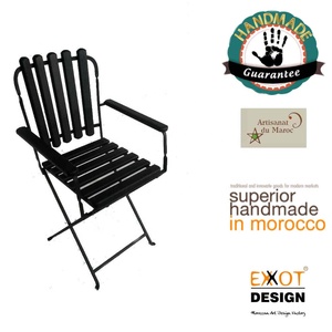 EXXOT DESIGN Chaise marocaine originale en fer forgé faite à la main - Product Image 2