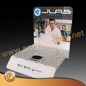 Soporte de exhibición de auriculares acrílico superventas de fábrica de China personalizado/soporte de exhibición de auriculares acrílico accesorios Mostrador de exhibición - Product Image 2