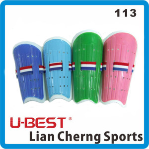 U-BEST 113 Espinilleras de Fútbol para Niños de Poliéster - Tallas XS~L Multicolor TW - Product Image 6