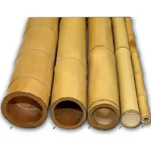 Poteaux en bambou naturel MOSO de vacances au vietnam - Product Image 1