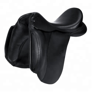 Selle en cuir anglaise pour cheval - Product Image 3