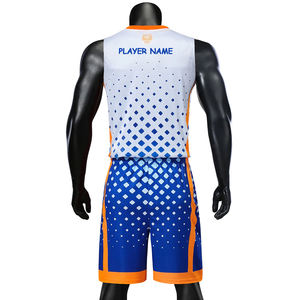 Nom de l'équipe personnalisé hommes maillots de basket-ball ensembles uniformes de l'équipe Kit de sport chemises Shorts costumes respirant impression personnalisée tirage au sort - Product Image 4