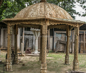 आगे झुकना पड़ा लकड़ी <span class=keywords><strong>Gazebo</strong></span> भारतीय फर्नीचर ठोस आउटडोर उद्यान <span class=keywords><strong>Gazebo</strong></span> 3x3m गढ़ा लोहा उद्यान Gazebos आउटडोर सजावट सभी-season