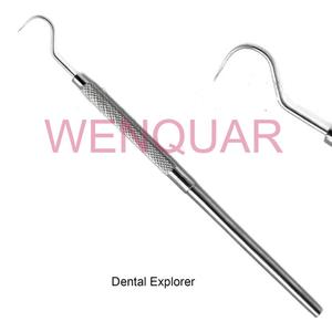 Kit Diagnostik Pemeriksaan Dasar Gigi, Alat Pengukur Skala Cermin Mulut + Kaset Stainless Steel - Product Image 3