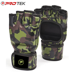 ถุงมือมวยและ MMA ใส่สบายทำจากหนังสังเคราะห์พิมพ์ลาย - Product Image 4