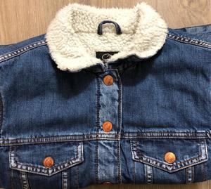 Vestes en Denim pour femmes, perruques de marque originales, manches longues, boutons, en fourrure polaire, européenne, en Stock/en lot - Product Image 3