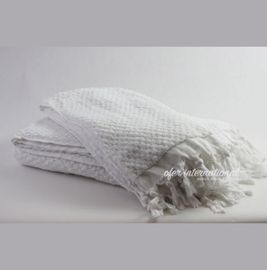 Serviettes turques de luxe personnalisées, faites à la main, pour le bain ou à usage domestique - Product Image 6