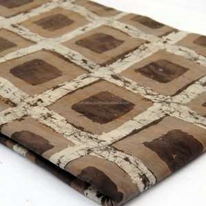 Indian Handmade Organic Eco-Friendly Natural Dye 100% Cotton Fabric Hand Block Printed Home Decor Shirts <b>Sofa</b> <b>Covers</b> Bags - Product Image 3