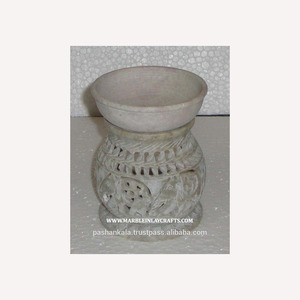 Soapstone-difusor de aceite aromático hecho a mano - Product Image 1