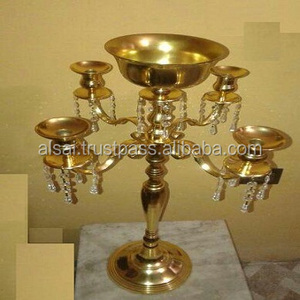 Candélabre en métal au design personnalisé pour la décoration de la maison Dernière collection d'ornements de mariage pour Noël - Product Image 2