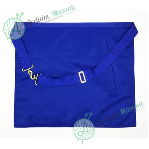 Delantal de piel de cordero Masonic Regalia Craft Provincial con técnica bordada e insignia para coser - Product Image 2